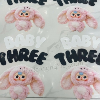 IN PET HÌNH BABY THREE